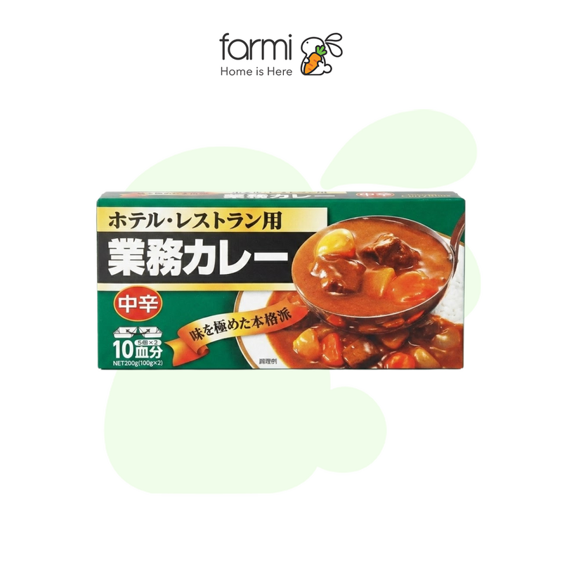 ハチ食品 メガ盛カレー 中辛 200g