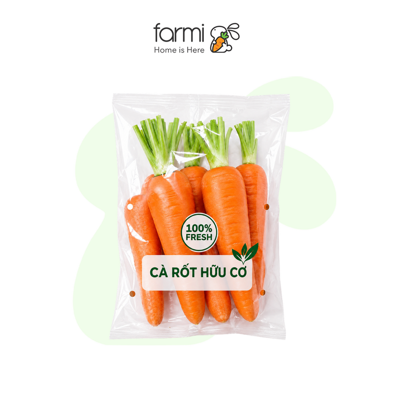 Yuthfarm 有機人参 (キャロット) 400 - 500g
