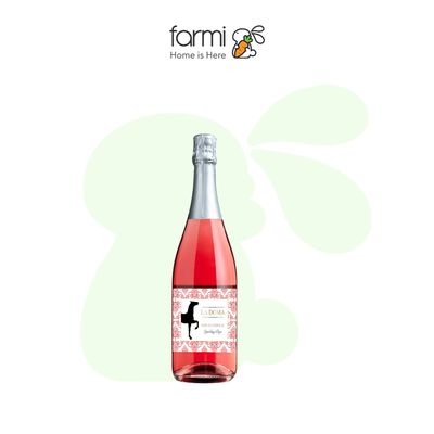 Spanish Non-Alcoholic Sparkling Rosé Wine La Doma – Bodegas Verdúguez 750ml