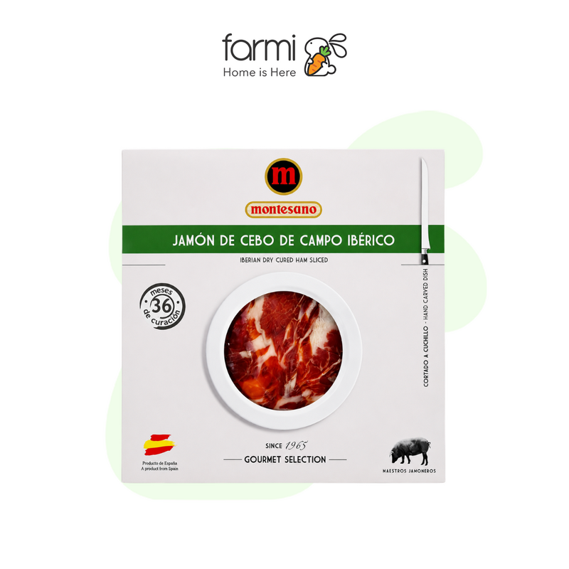 Thịt Đùi Sau Heo Cắt Lát Iberico Cebo 100g