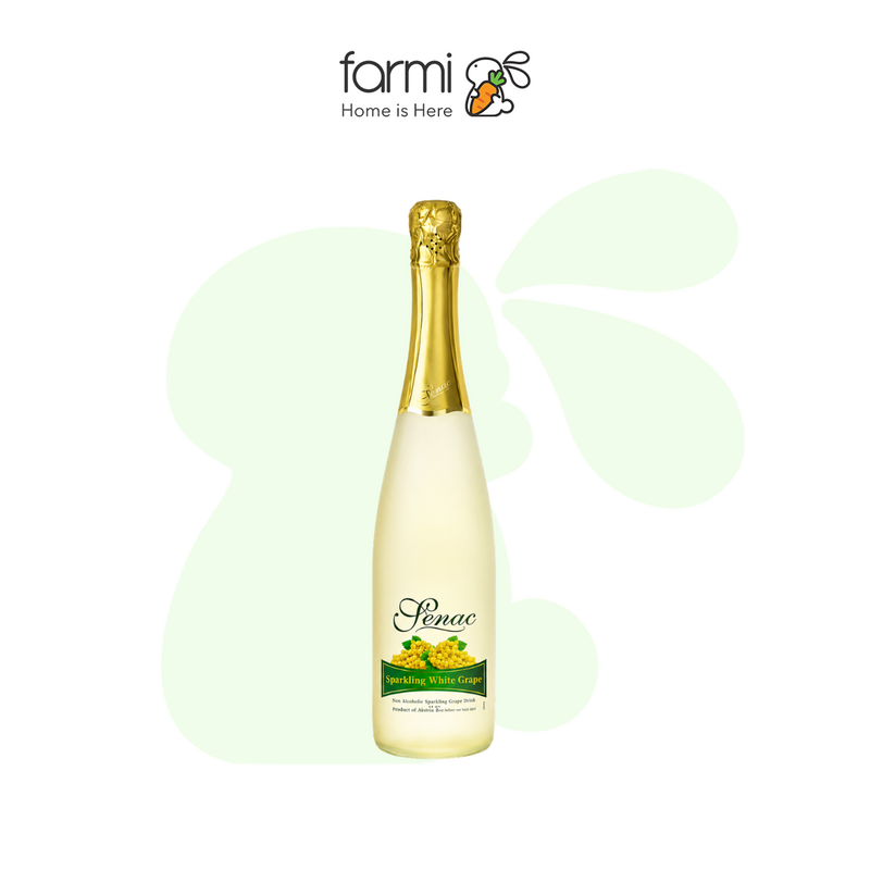 Nước Giải Khát Có Ga Nho Trắng Senac 750ml