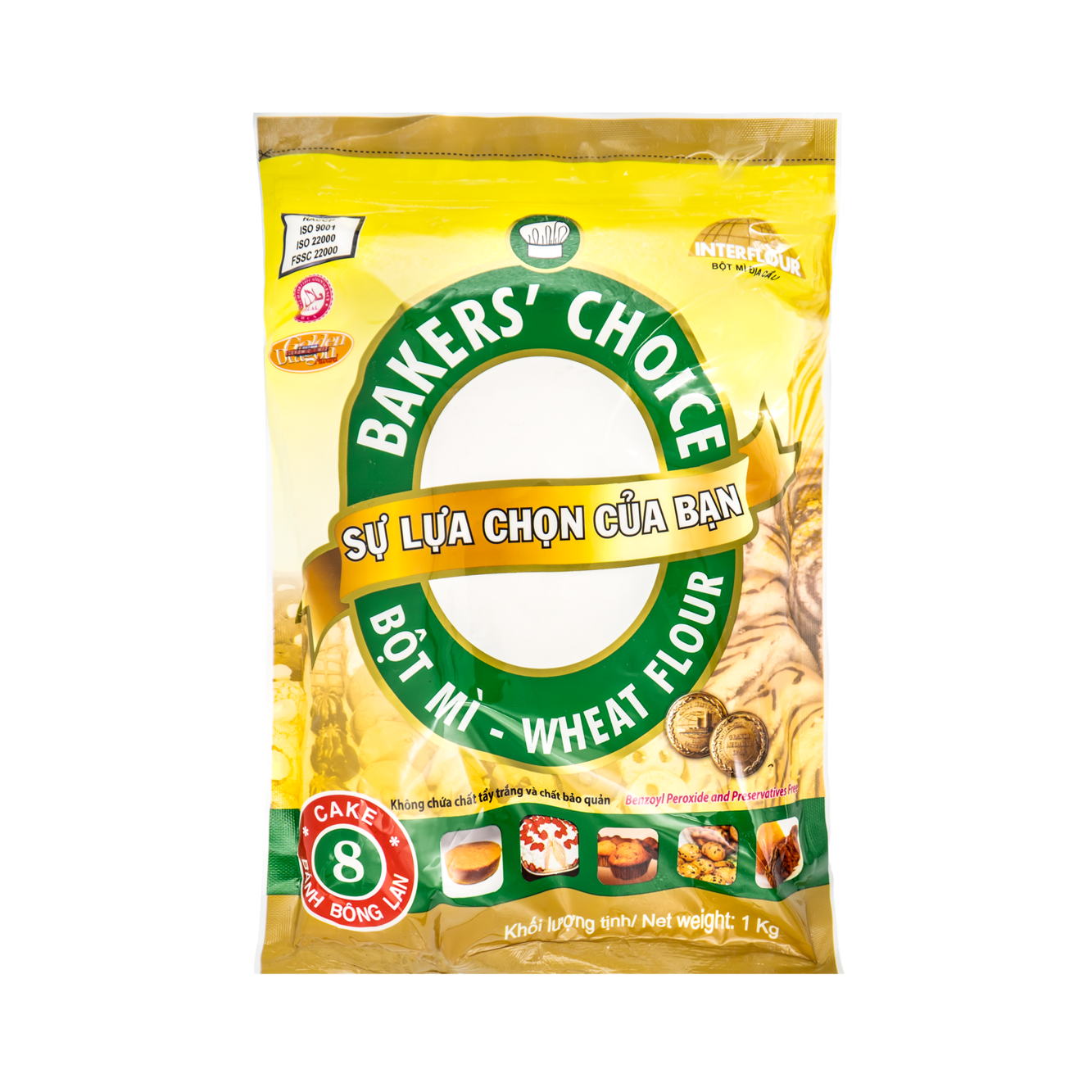 Wheat Flour 8（小麦粉）- Bakers' Choice