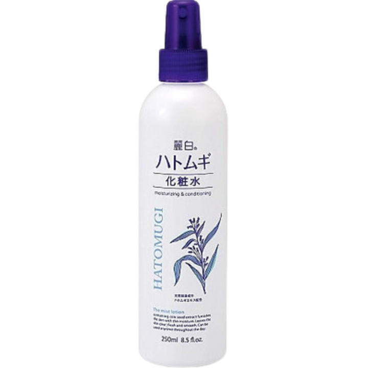 Xịt khoáng dưỡng ẩm và làm sáng da Reihaku Hatomugi