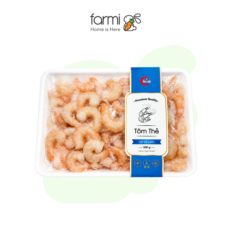 Vifoods Frozen Cooked Peeled Shrimps 500g