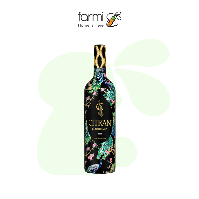 Château Citran Citran Bordeaux Supérieur 2022 Limited Edition Red Wine, France, 14.5% ABV, 750ml