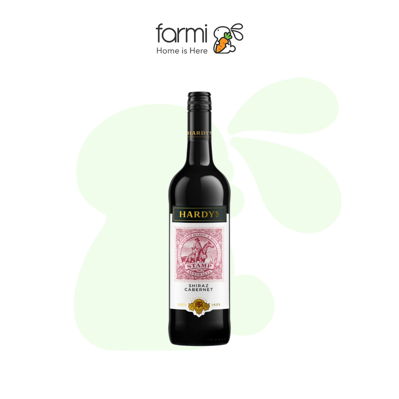 Rượu Vang Đỏ Hardys Stamp Shiraz - Cabernet 750ml