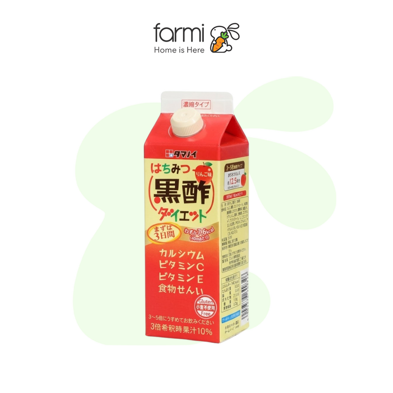 タマノイ酢 りんごハチミツ風味黒酢 500ml