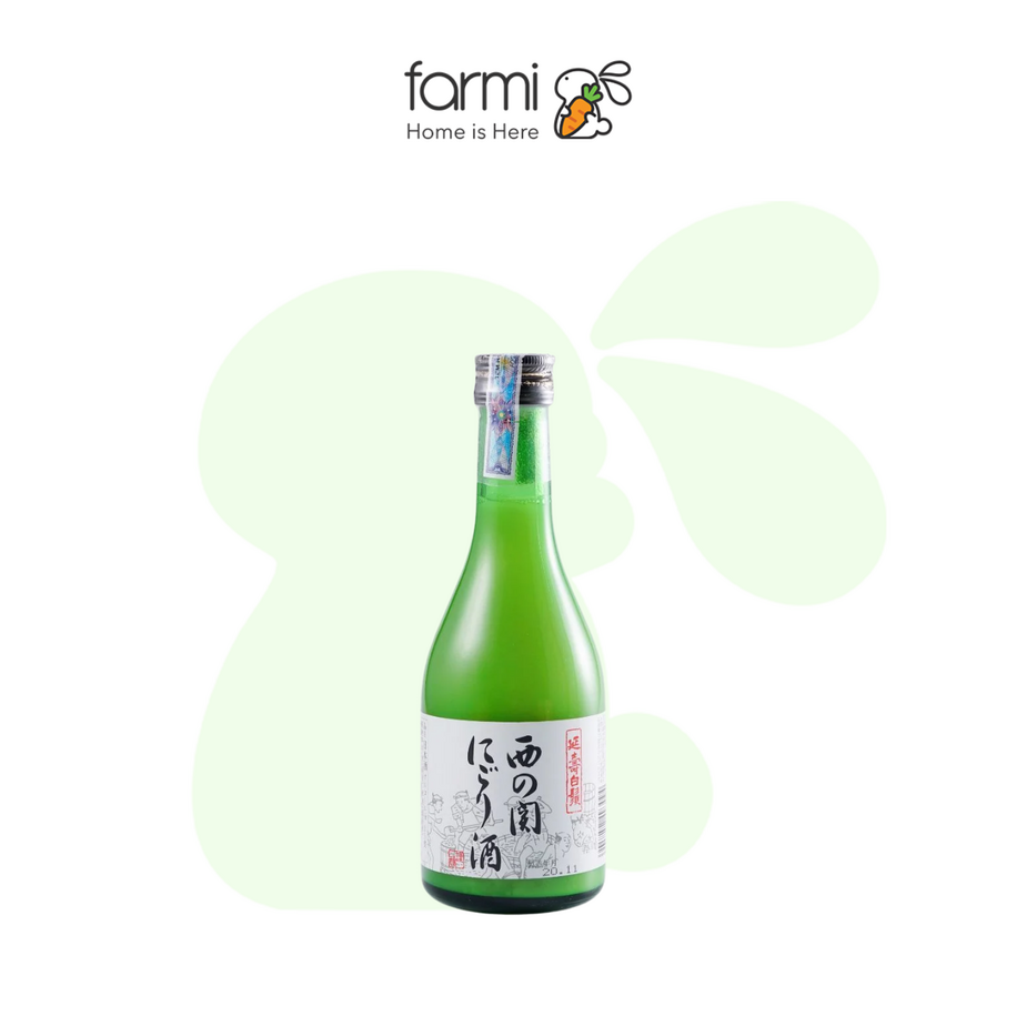 Rượu Sake Nishino Seki Nigori Zake 15% 300ml
