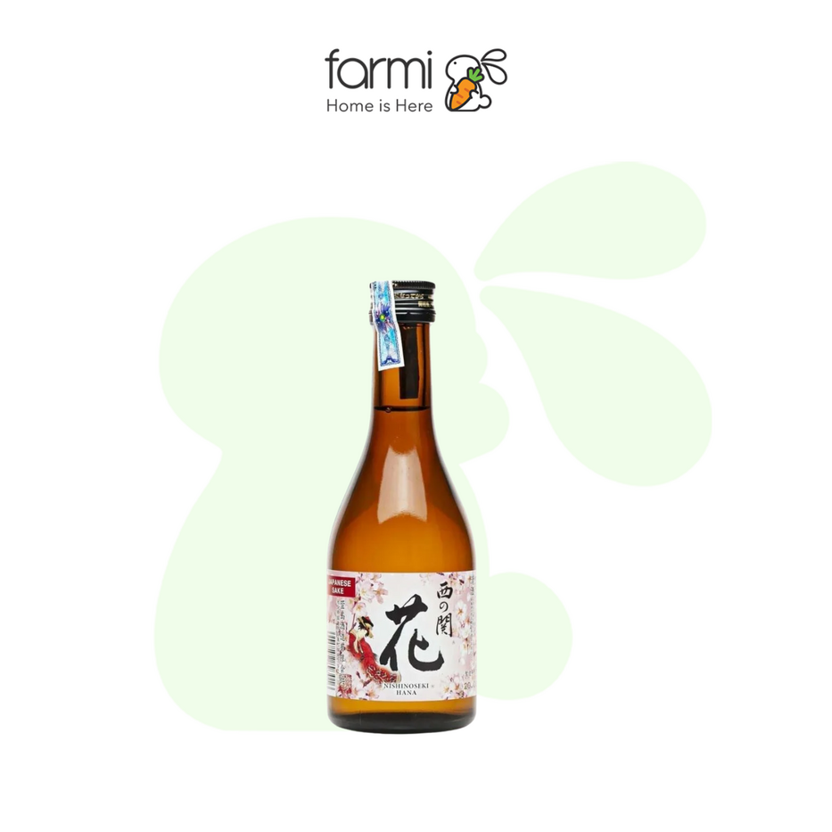 Rượu Sake Nishino Seki Hana 15% 300ml