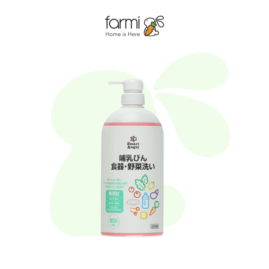 SmartAngel Baby Bottle Cleaner, 800ml (Made in Japan)