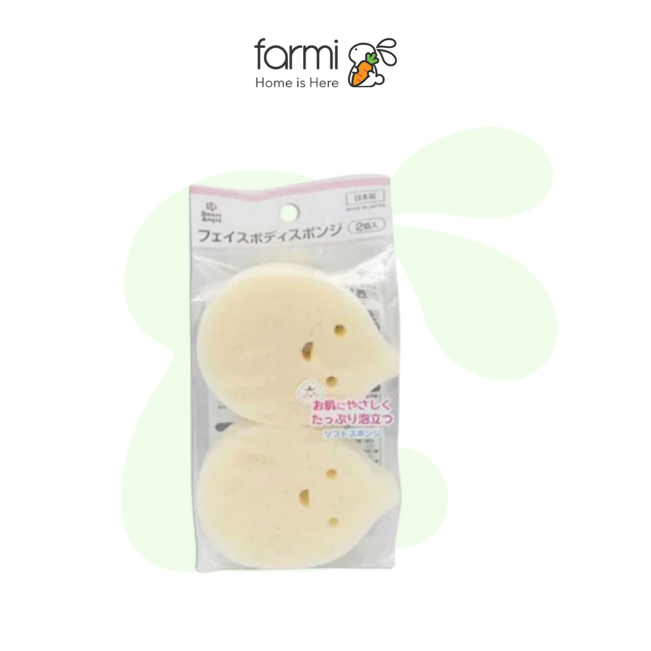 SmartAngel Baby Face & Body Wash Sponge (2 Pack)