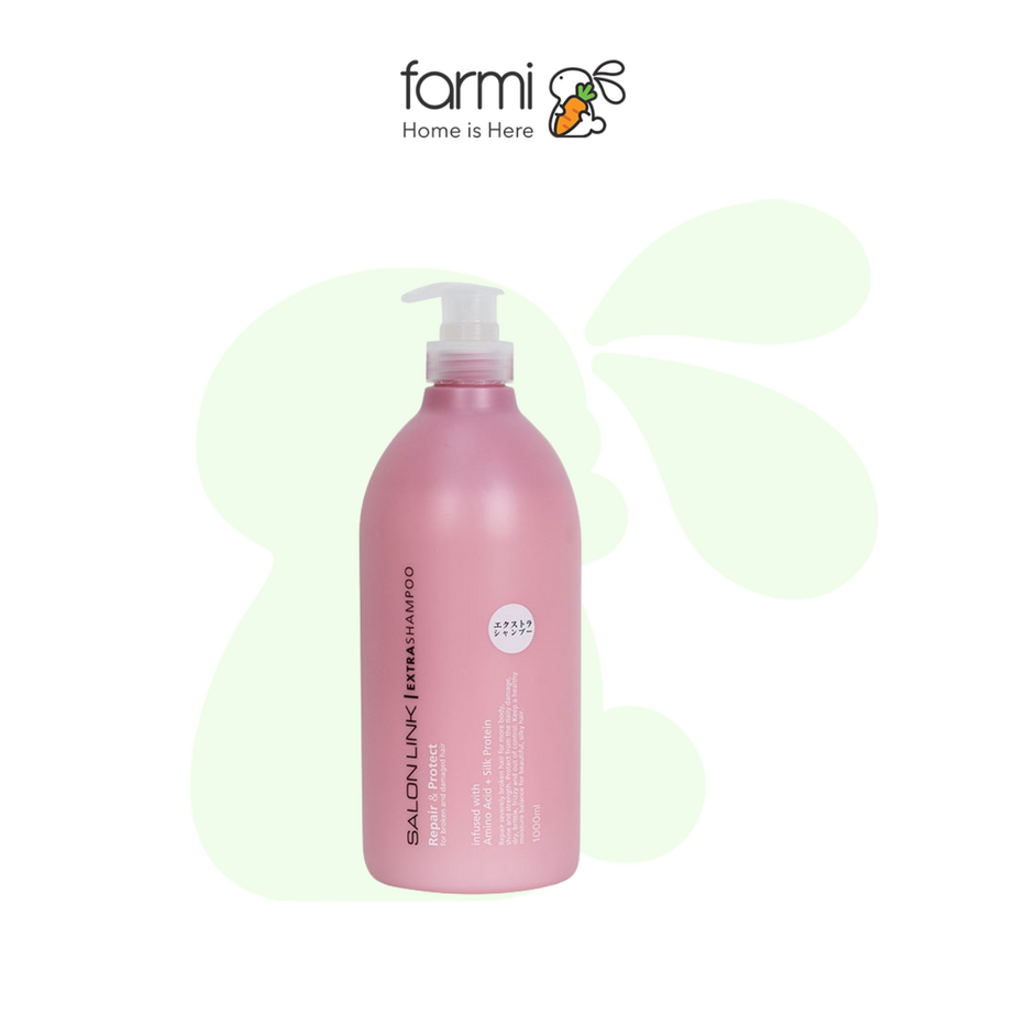 Dầu gội Kumano Salonlink hỗ trợ phục hồi tóc hư tổn, tóc gội nhuộm giảm sơ rụng tóc 1000ml phục hồi 1