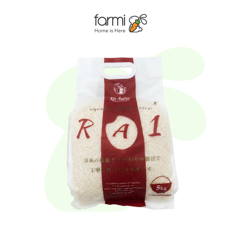 Gạo Nhật Đặc Biệt Ra1 Riz Auster 5kg