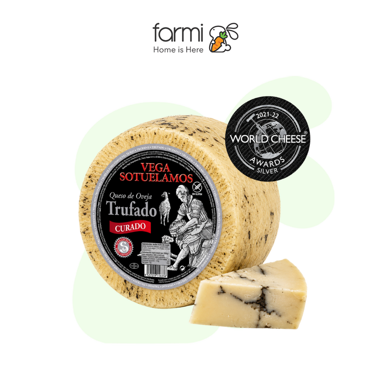 Trufado Black Truffle Sheep Cheese 3–3.5kg
