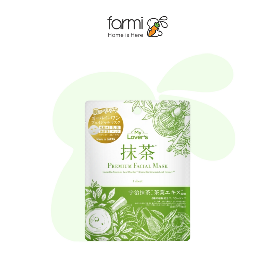 My Lover's Premium Green Tea Facial Mask 30ml