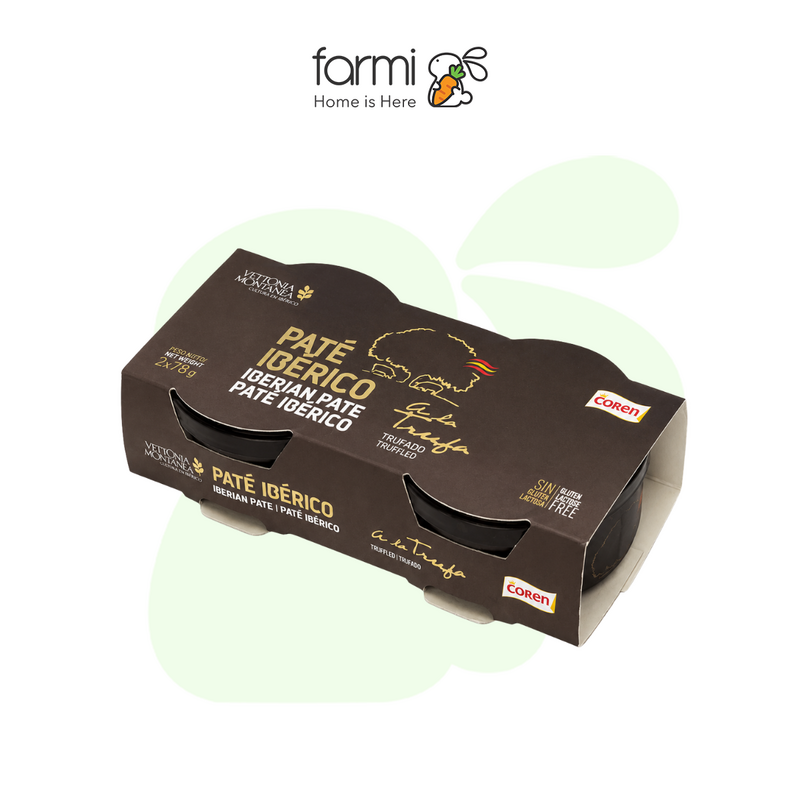 Pate Iberico Vị Nấm Truffle Coren 78g x 2