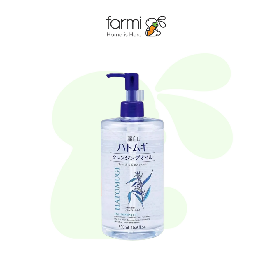 麗白 ハトムギ クレンジングオイル 500ml 1