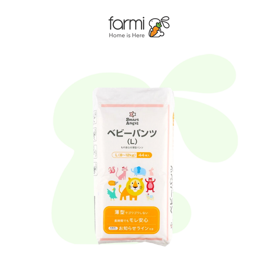 SmartAngel Breathable Pants Diapers Size L 44 Pcs 1