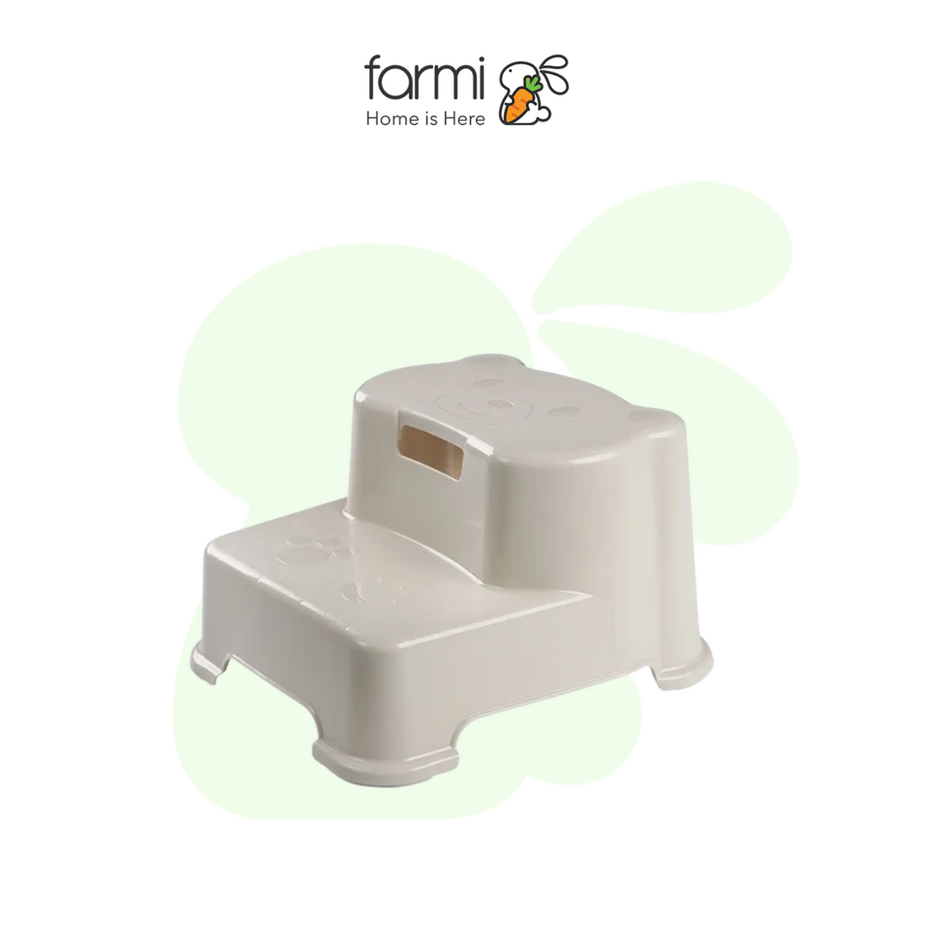 SmartAngel Baby 2-Step Stool - Bear Design