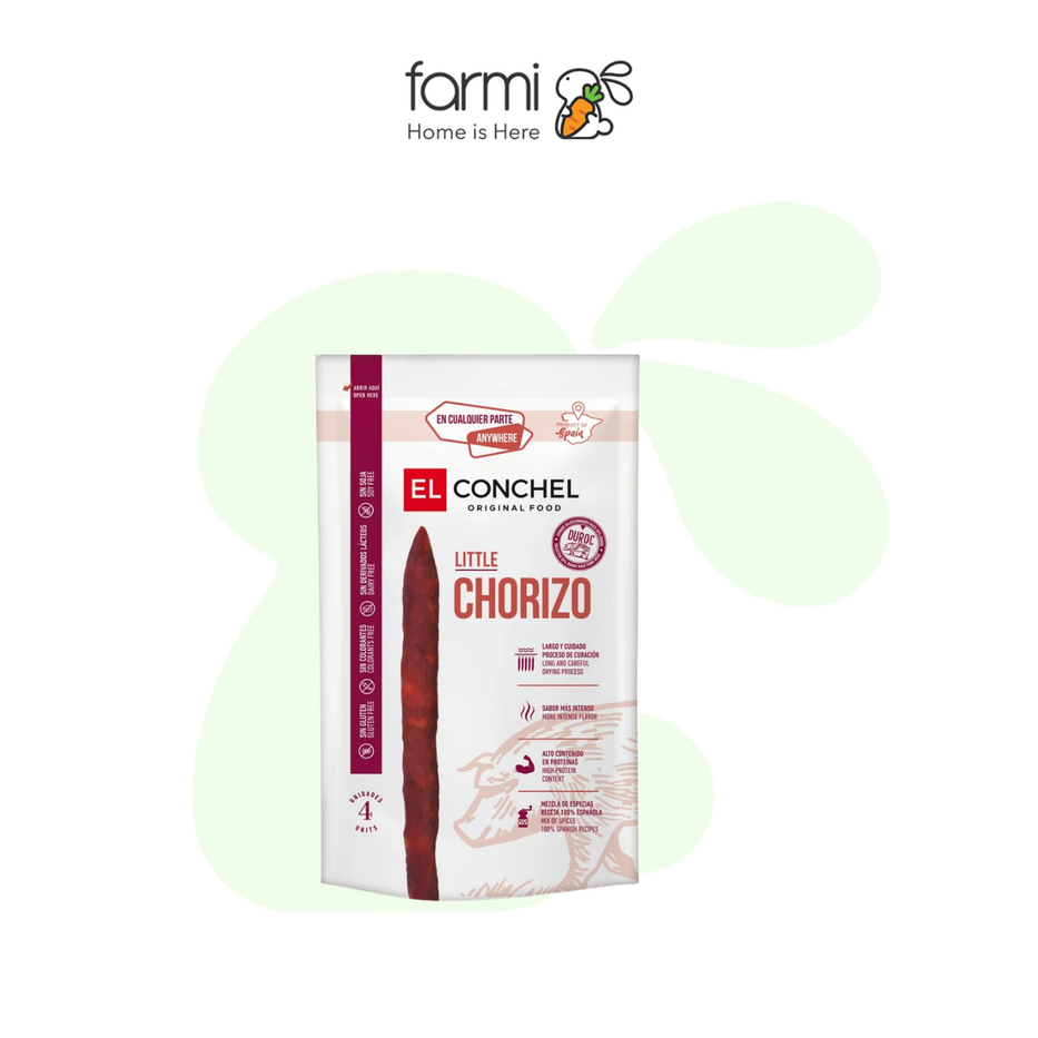 El Conchel Premium Spanish Sliced Spicy Chorizo Dry Pork Sausage - 55g