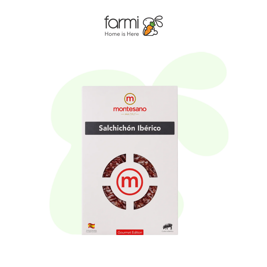 MONTESANO Iberico Cebo Sliced Salchichon - 100g