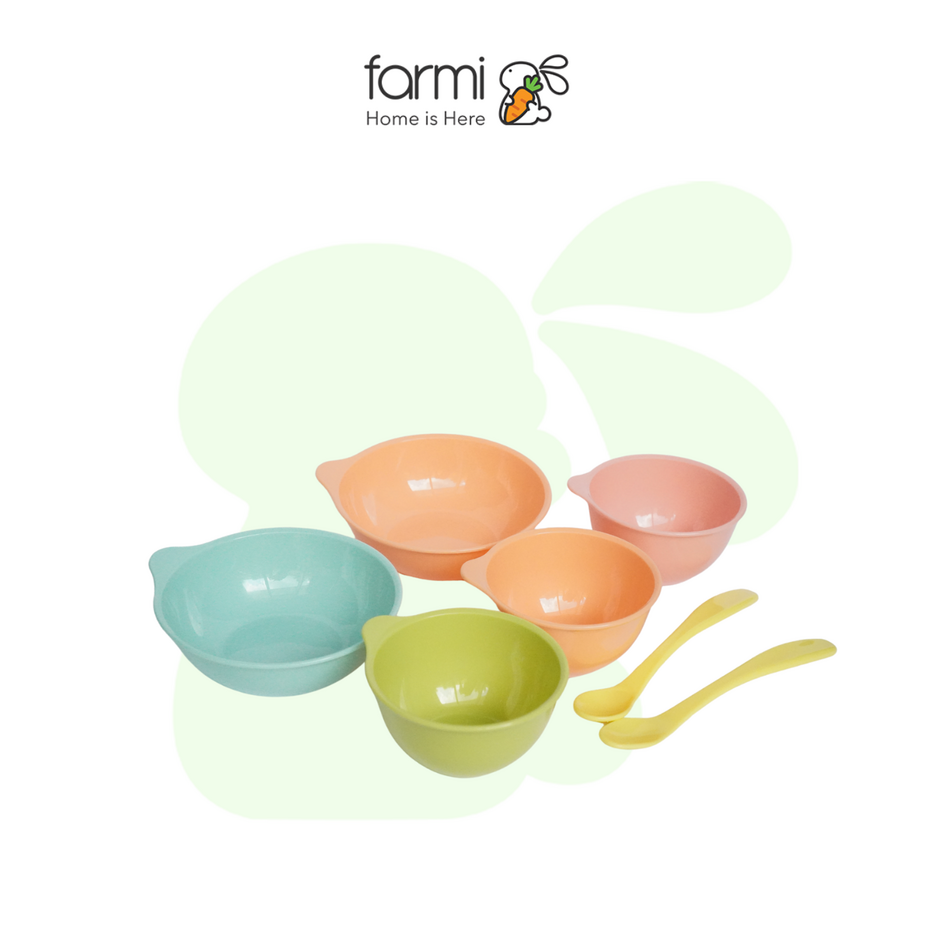 SmartAngel Antibacterial Baby Tableware 5-Piece Set