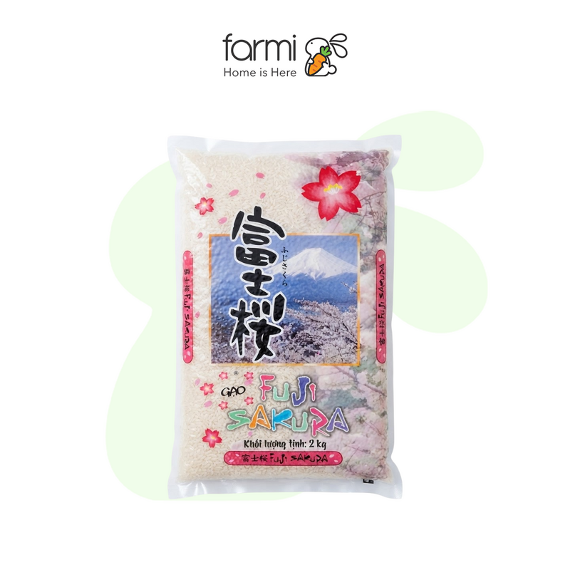 Gạo Nhật Fuji Sakura 2kg