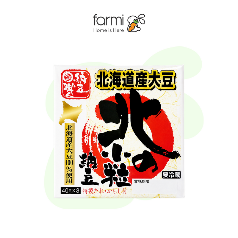 Mitofoods Hokkaido Soybean Natto 40g × 3