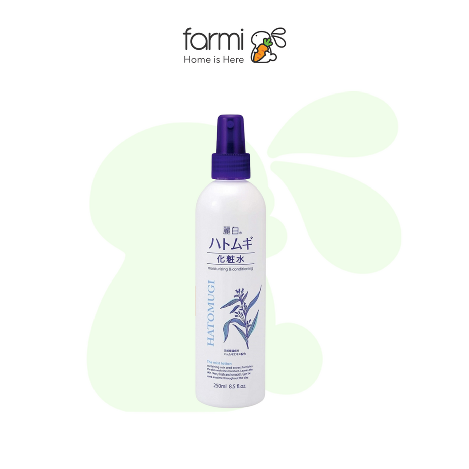 Xịt Khoáng Dưỡng Ẩm Và Làm Sáng Da Reihaku Hatomugi 250ml 2