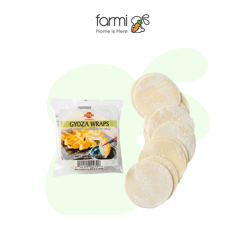 Rice Color Gyoza Wrappers 150g (20 ply)