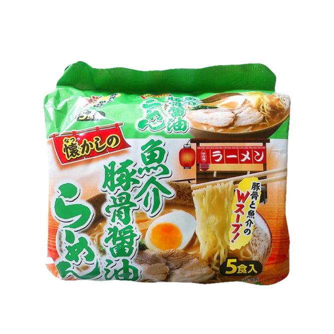 YAMAMOTO_Mì ramen ăn liền vị hải sản thịt heo 88g*5