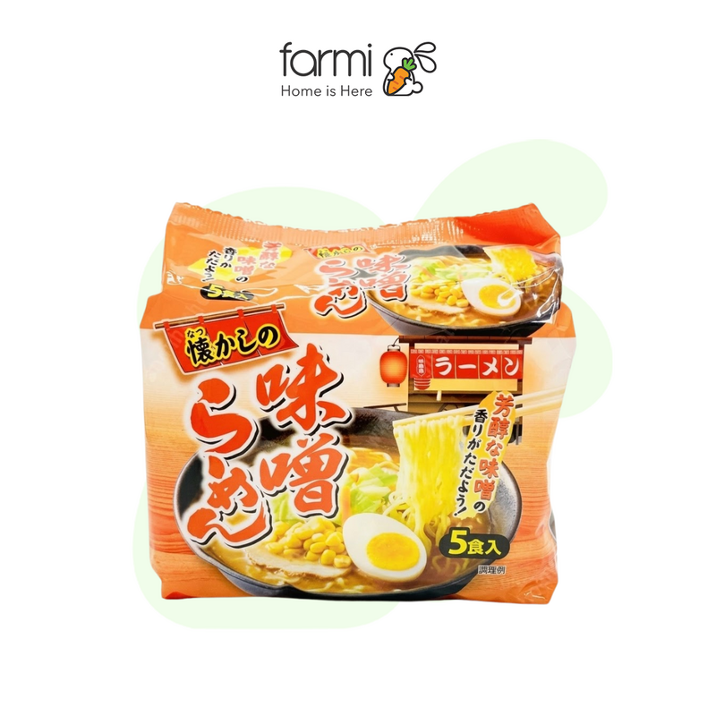 山本製粉 味噌ラーメン 90g x 5食