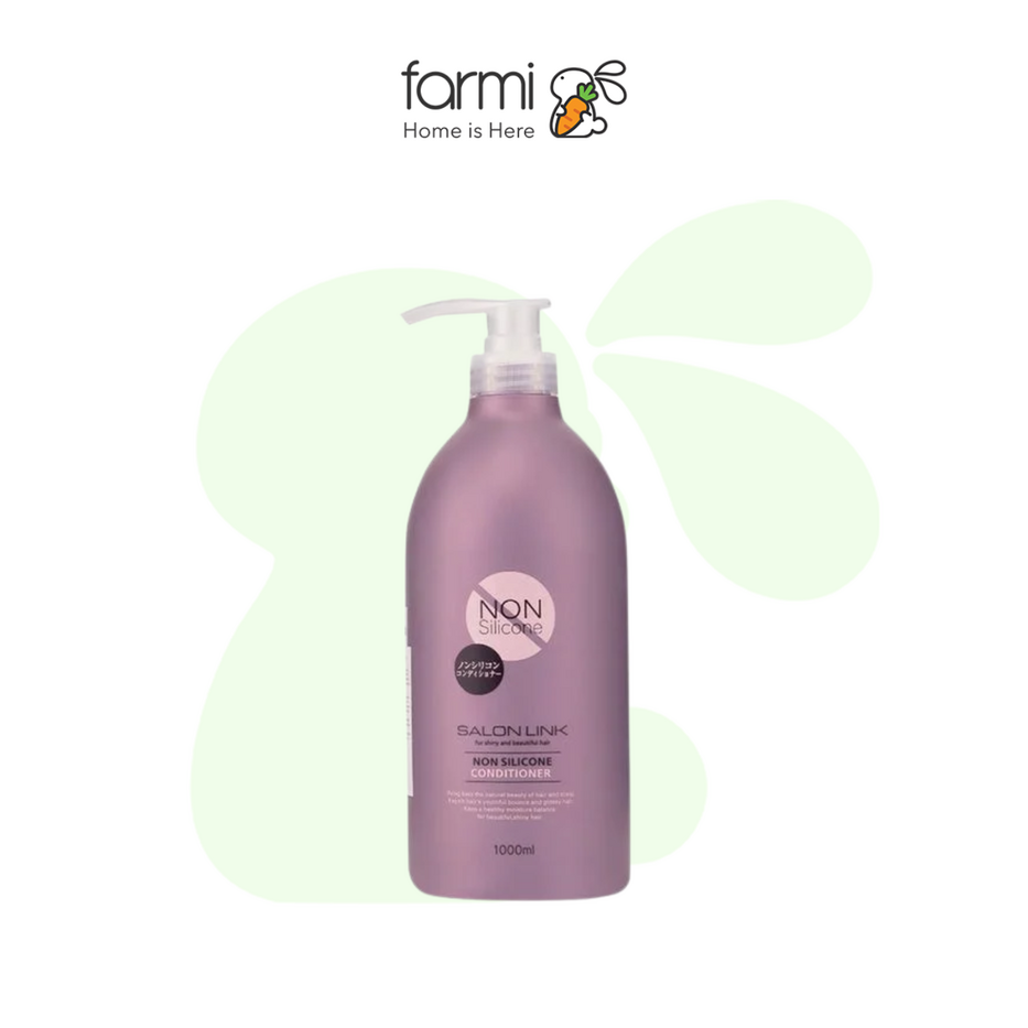 Silicone Kumano Salonlink Conditioner Helps Repair Damaged Hair, Reduces Frizz and Hair Loss in Color-treated Hair, 1000ml, Non 1