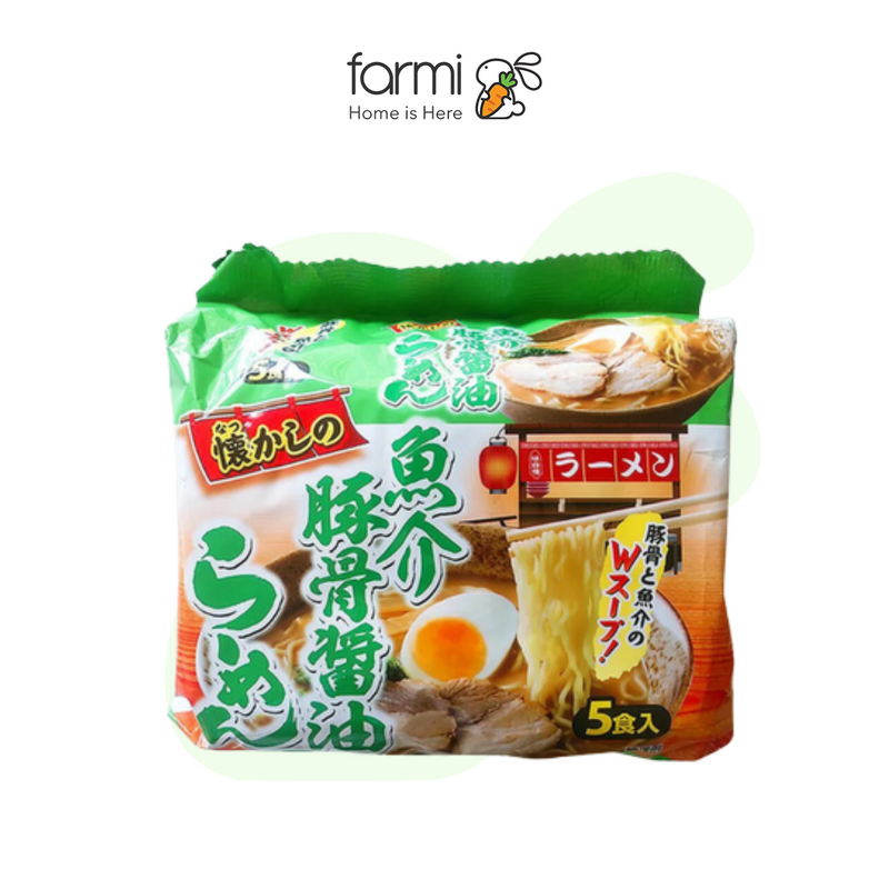 山本製粉 海鮮豚骨ラーメン 88g x 5食パック