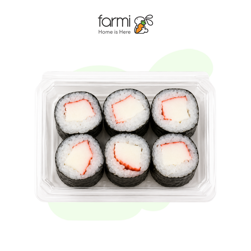 Mai Tin Frozen Crabstick & Cheese Roll 6 Pcs