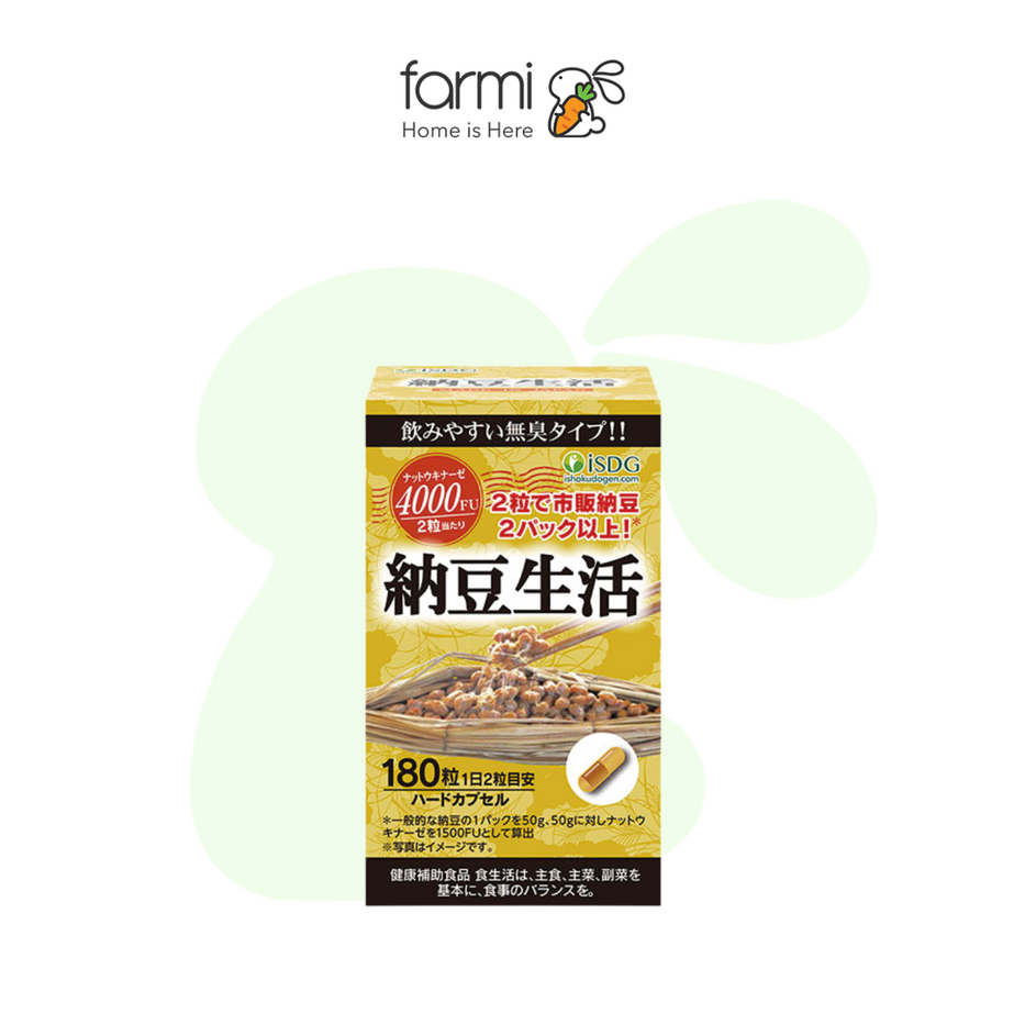 ISDG Nattokinase 4000 FU Supplement 180 Tablets 2