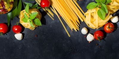 米、パスタ、穀類
