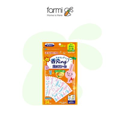 Kincho Insect Repellent Mosquito Patch Sweet Citrus Scent 24 Pcs