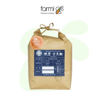 俵屋 北海道産ゆめぴりか 玄米 2kg