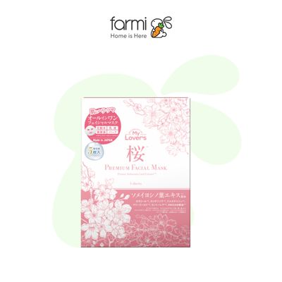マイラバーズ プレミアムシートマスク 桜の香り 30ml