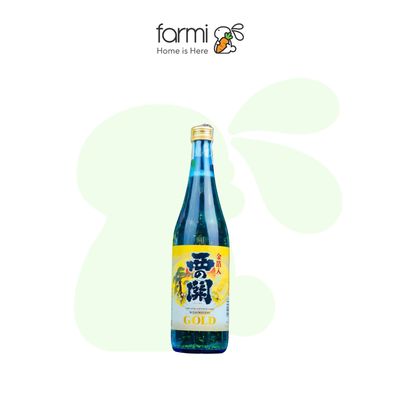 Nishinoseki Gold Leaf Sake 15% 720ml