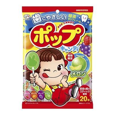 FUJIJA_Kẹo mút vị trái cây dùng đường oligo 20P 128g