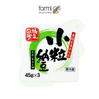 Million Natto Fermented Soybeans 45g x 3 (Frozen)