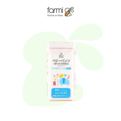 SmartAngel Breathable & Highly Absorbent Baby Pants Diapers – Size BIG, XXL (36 pcs)