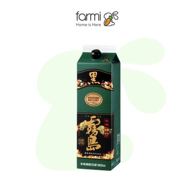 Rượu Shochu Chupack Kuro Kirishima  25% 1.8L