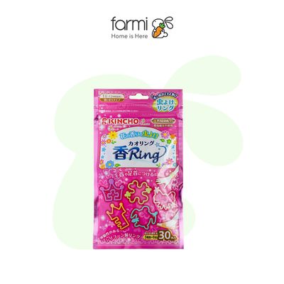 Kincho Natural Floral Mosquito & Insect Repellent Wristbands 30 pcs