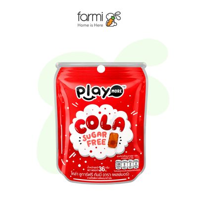 Playmore Sugar-Free Cola Flavored Gummy Candies 36g