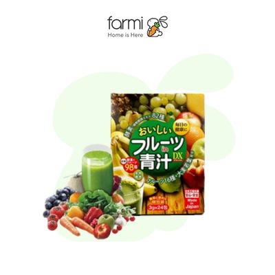 DX Pure Vegetable & Fruit Juice Green Powder (Aojiru) 72g (3g x 24)