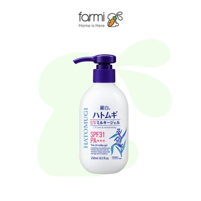 Hatomugi Moisturizing Body Lotion with Sunscreen SPF31 PA+++ 250ml