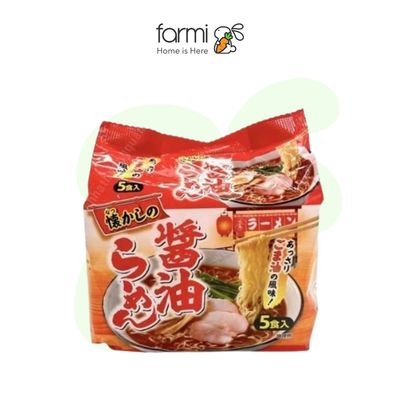 YAMAMOTO_Mì ramen ăn liền vị nước tương 90g*5